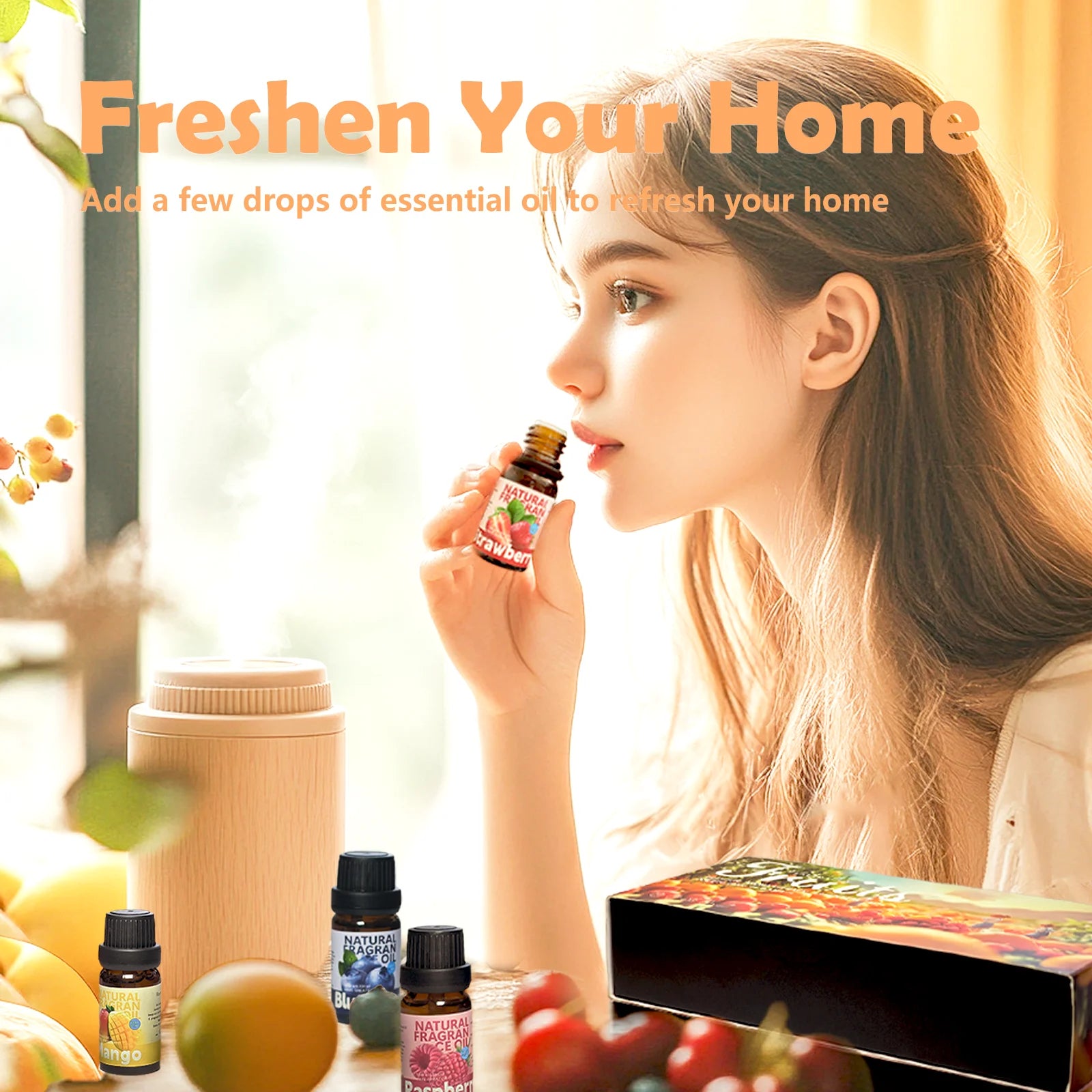 Fruit essential oil women's perfume