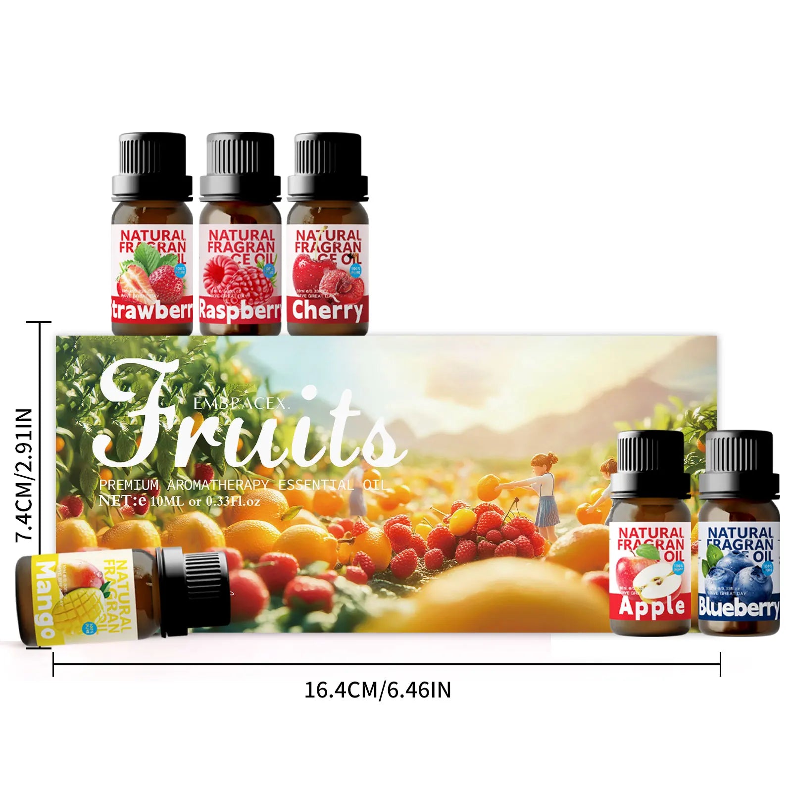 Fruit essential oil women's perfume