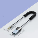Bluetooth Converter Adapter AUX Car 35mm Audio Conversion Transmitter
