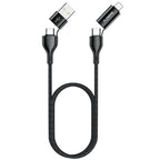 New 4-in-1 Mobile Phone Data Cable Wish3A Fast Charging Braided Data Cable