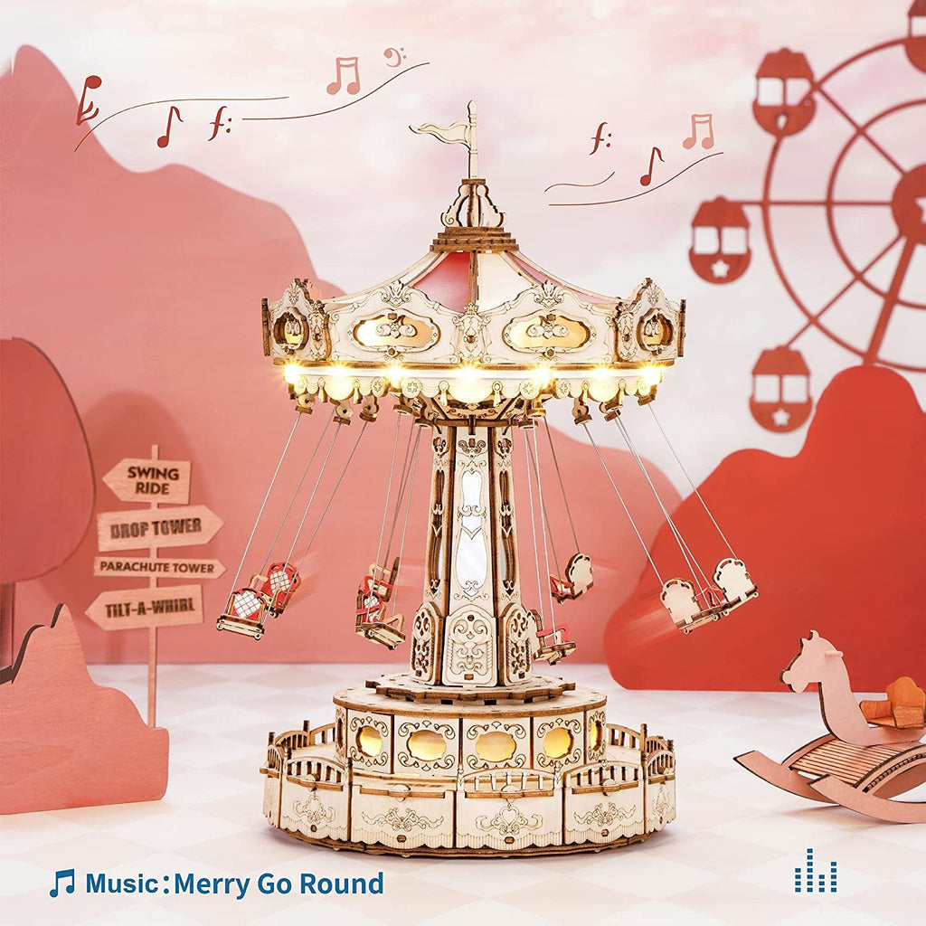 Công viên giải trí Rokr Magic Swing Ride 3D