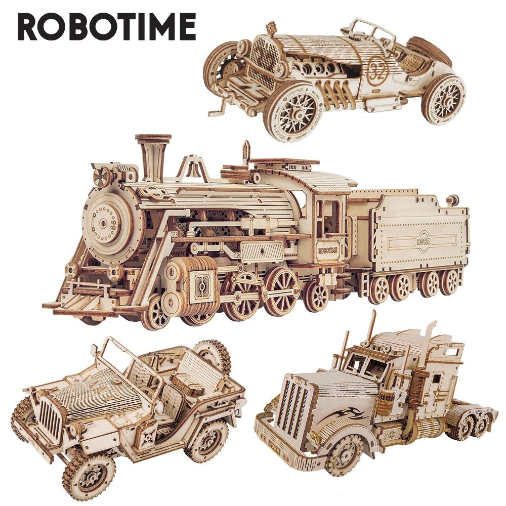 Robotime ROKR 3D Train Model
