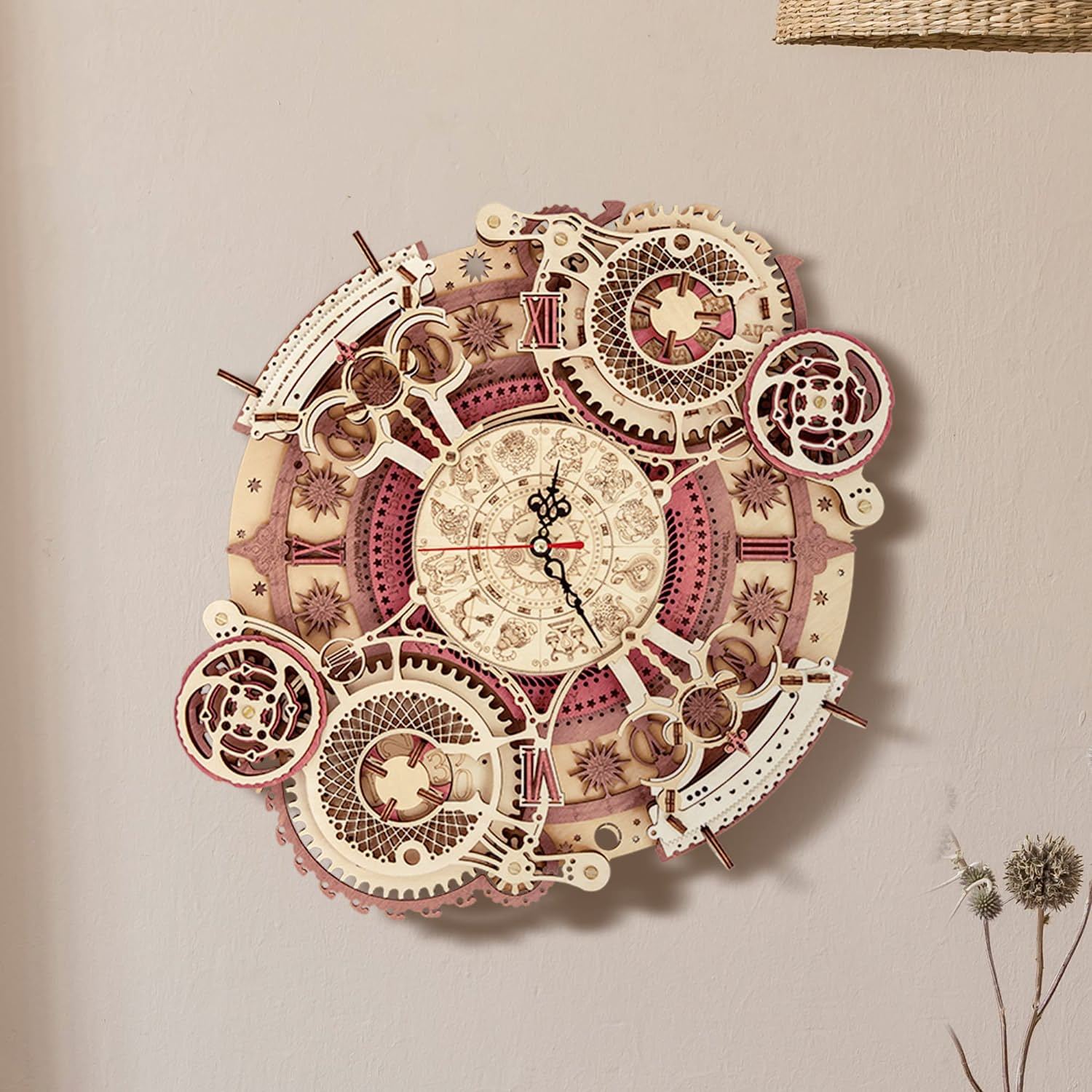 3D Wall Clock Puzzle Game
