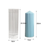 Coarse Rack Scented Candle Mold Geometric Shape Spire Candle Mold