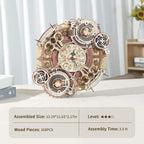 3D Wall Clock Puzzle Game