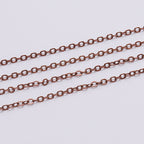 Thin Metal Crushed O-Chain