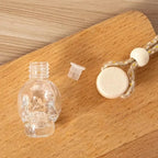 Car Skull Perfume Bottle Aromatherapy Essential Oil  Hanging Auto Air Freshener