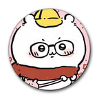 Thẻ huy hiệu Flash Chiikawa Anime Hoạt hình Dễ thương Phong cách Cô gái Móc khóa Gương trang điểm tiện lợi Nam châm tủ lạnh Phụ kiện ACG 