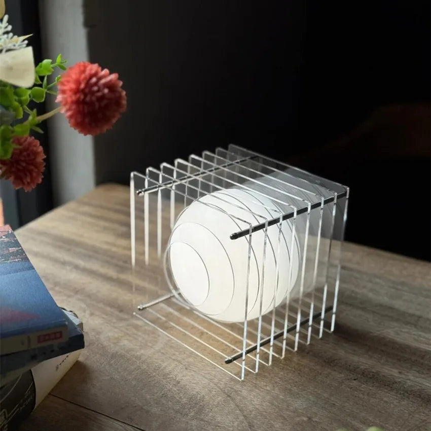 DIY Acrylic Thousand Layer Lamp Moon Lamp Desktop Decoration Suspended Atmosphere Light Room Props Home Decor Night Light Gifts