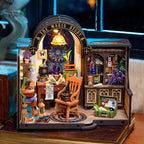 Miniature House Kit Magic Study Craft Model Kits