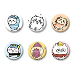 Thẻ huy hiệu Flash Chiikawa Anime Hoạt hình Dễ thương Phong cách Cô gái Móc khóa Gương trang điểm tiện lợi Nam châm tủ lạnh Phụ kiện ACG 