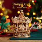 3D Wooden Puzzle Building Model Kit DIY Music Box Construction Kit Xoa