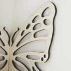 Wooden Butterfly Hollow Crystal Storage Rack
