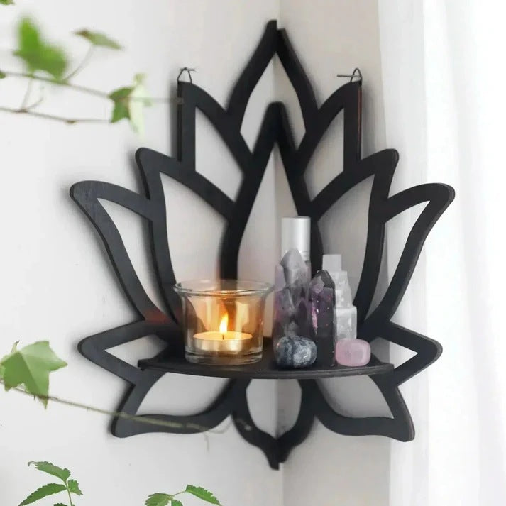 Crystal Wall Mounted Storage Rack Home Decorations