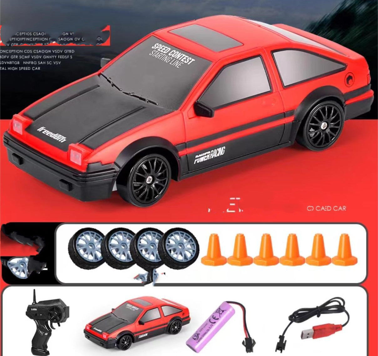 2.4G Drift Remote Control Racing Car