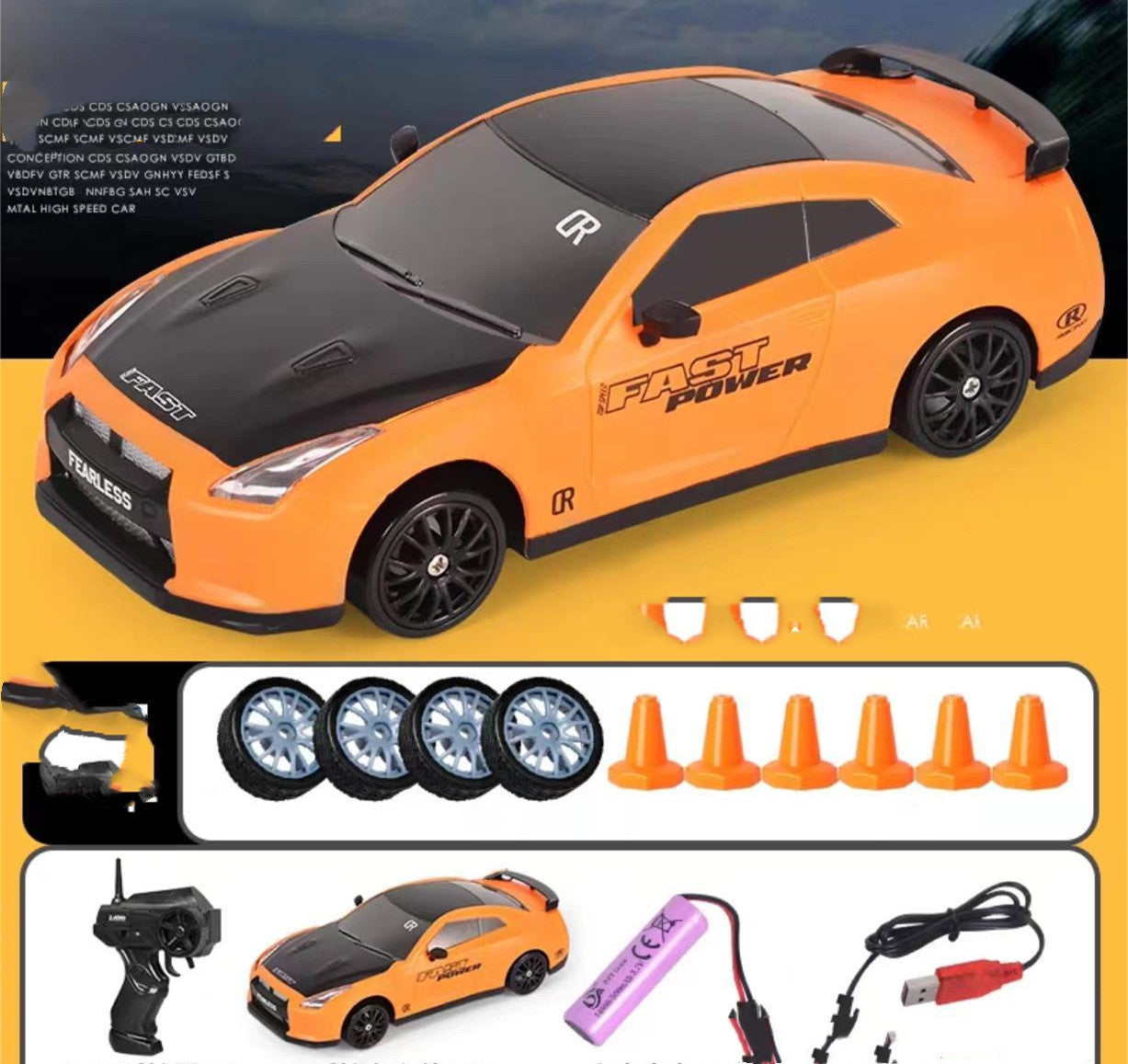 2.4G Drift Remote Control Racing Car
