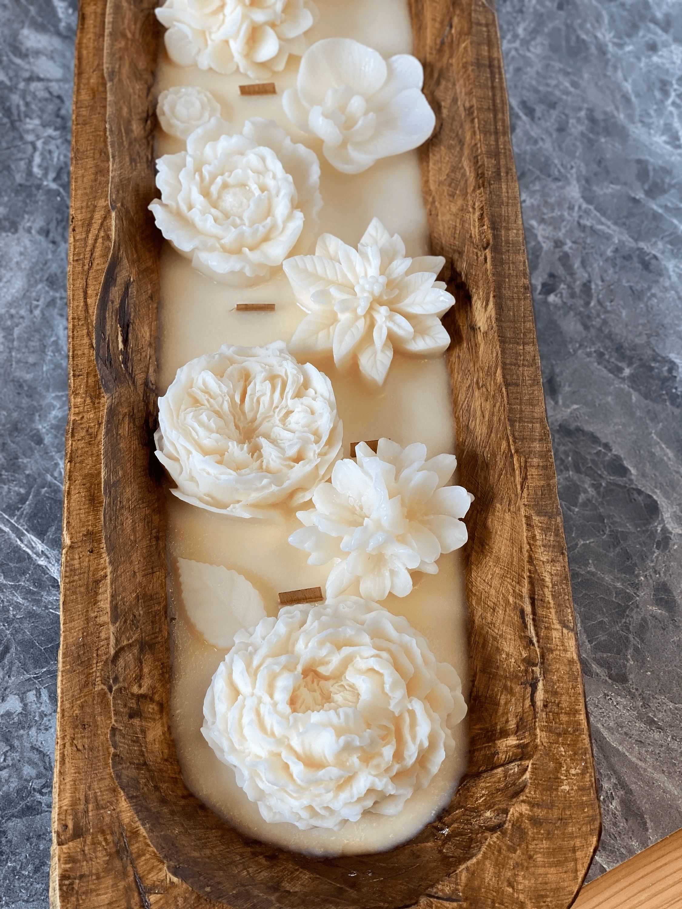 Four Seasons Garden Luxurious 26oz Scented Dough Bowl Candle