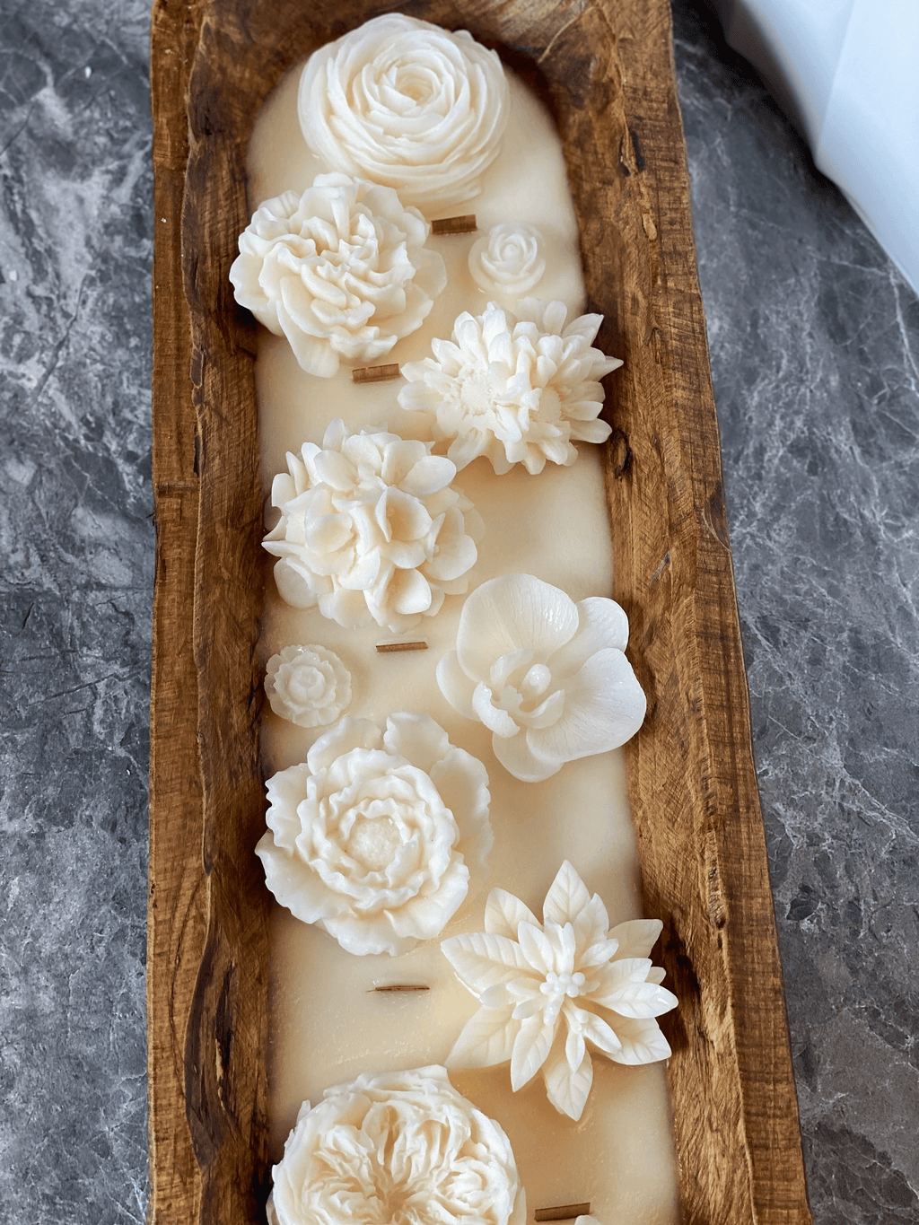 Four Seasons Garden Luxurious 26oz Scented Dough Bowl Candle