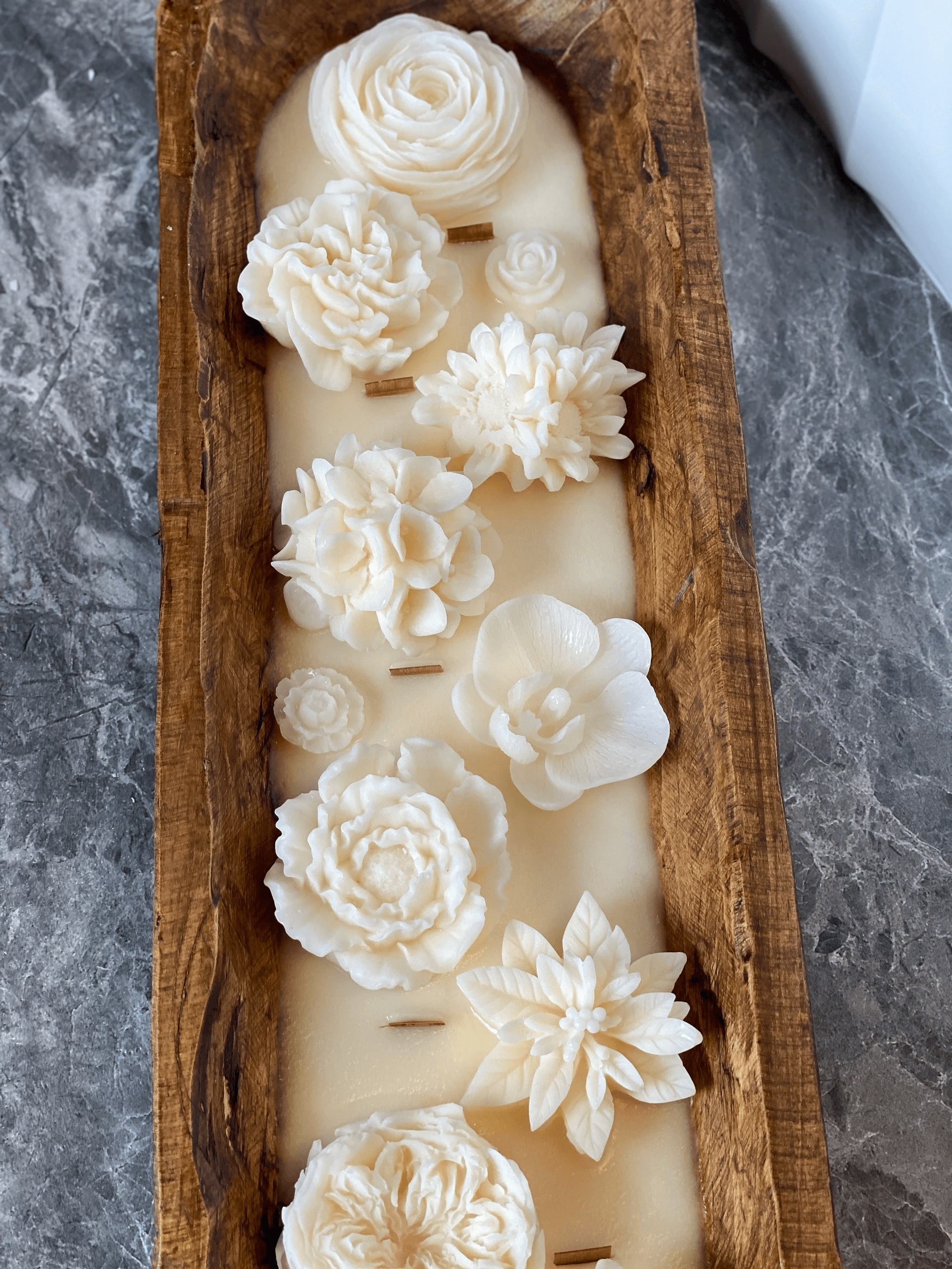 Four Seasons Garden Luxurious 26oz Scented Dough Bowl Candle
