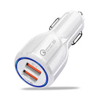 Premium Wholesale Portable Universal QC 3.0 Quick Charge Dual 2 Ports Usb