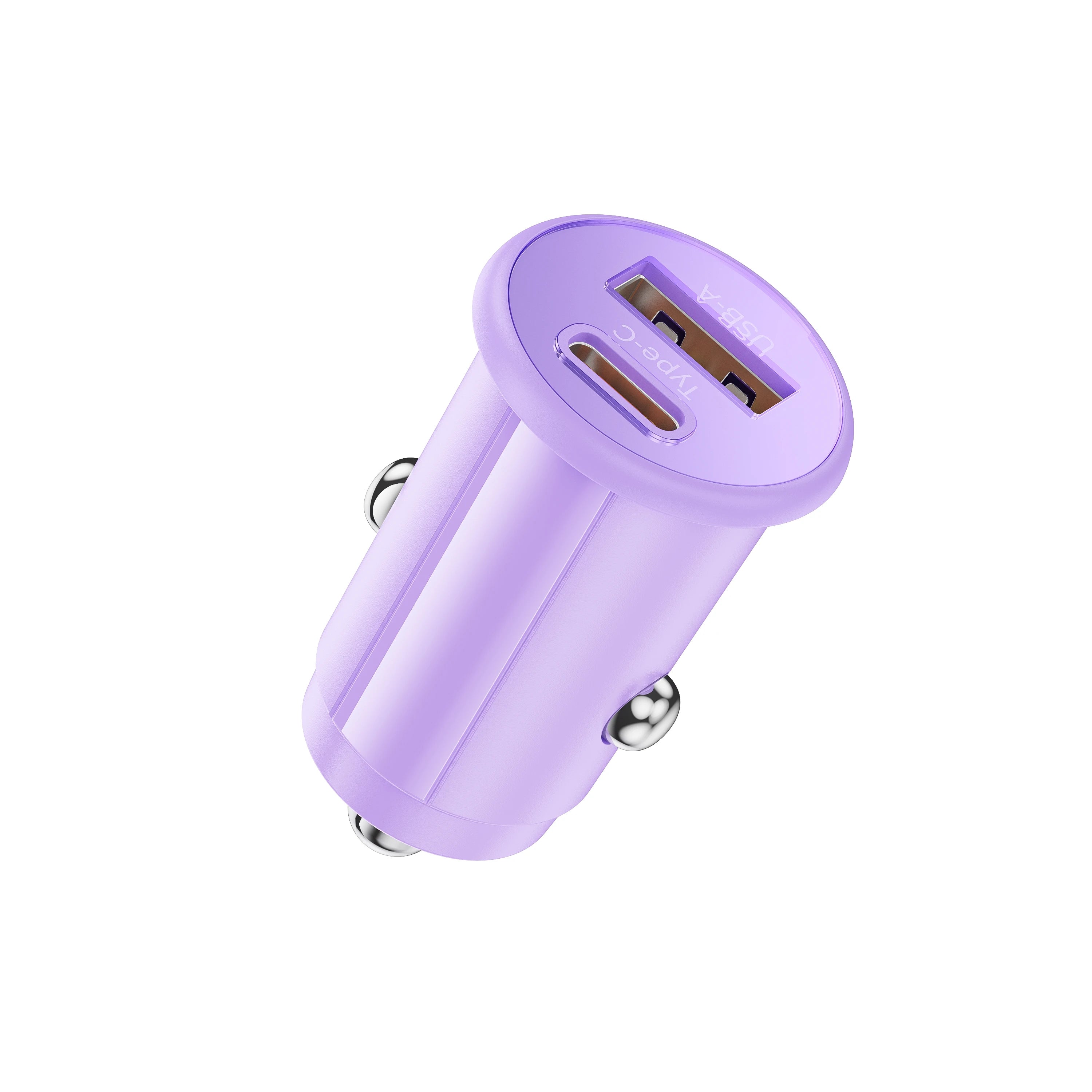 Mini USB Car Charger 36W Smart Electronic Adapter PD 3.0 OVP Protection