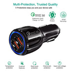 Premium Wholesale Portable Universal QC 3.0 Quick Charge Dual 2 Ports Usb