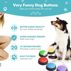 Funny Dog Recordable Pet Toys Travel Talking Pet Starters Dog