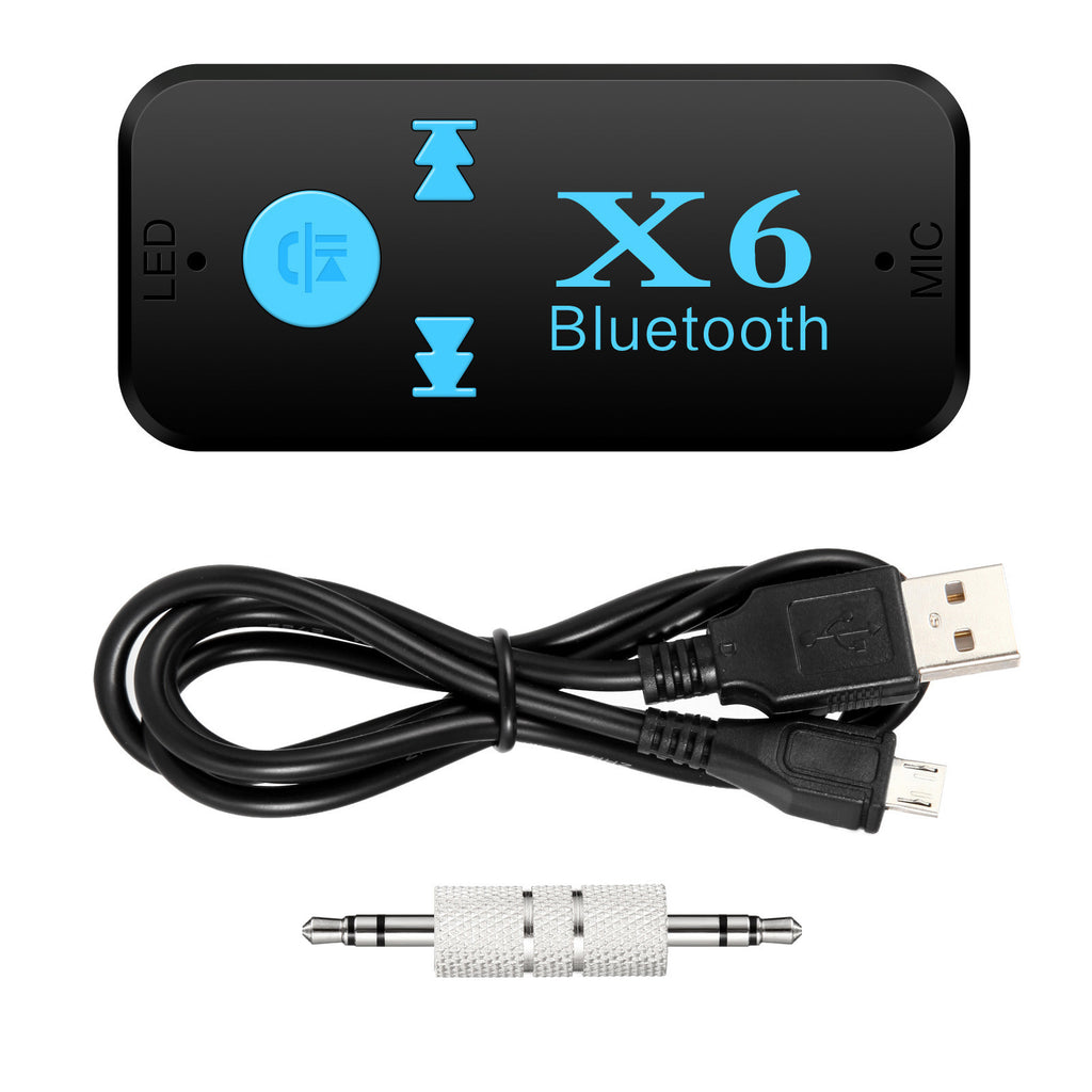 New 5.0AUX Car Bluetooth Receiver Bluetooth Audio Adapter With TF Card Reader