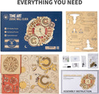 3D Wall Clock Puzzle Game