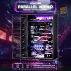 3D Puzzle Model Kit To Build Last City, Marble Run LED Glow In The Dark