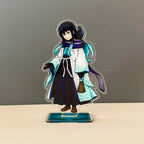 14.5CM/5.7IN Muichiro Tokito ACG Stand Anime Demon Slayer Swordsmith Village Peripherals Mist Hashira GK Muichiro Toys Gifts Boy