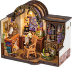 Miniature House Kit Magic Study Craft Model Kits