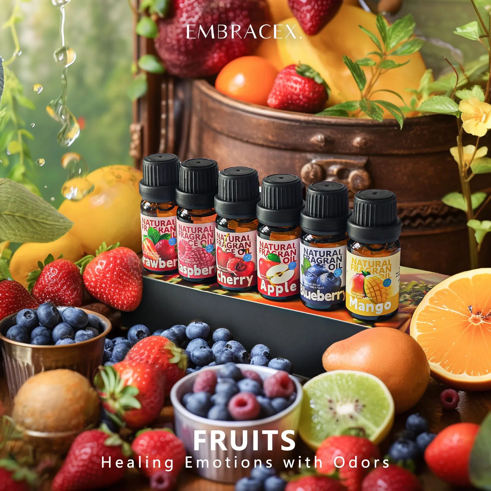 Fruit essential oil women's perfume
