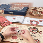 3D Wall Clock Puzzle Game