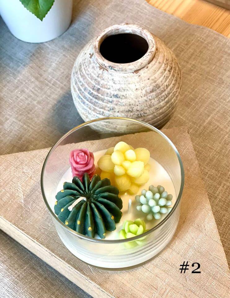 Garden Terrarium Candle
